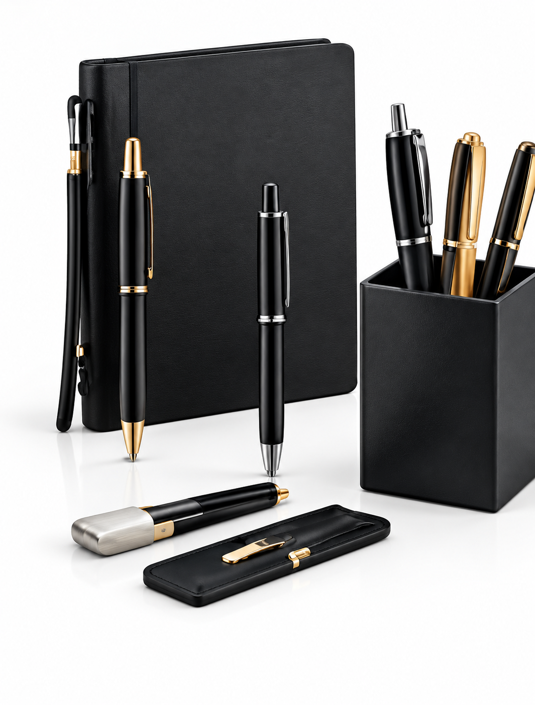 Writing and stationery corporate gifts - notebooks, pens, diaries and desk accessories
